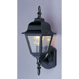 Volume Lighting 1-Light Black Outdoor Wall Mount Black Under 6 Inches Volume Lighting 1-Light Black Outdoor Wall Mount Black Under 6 Inches
