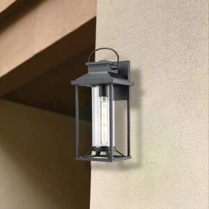 solfartinc Modern Outdoor Porch Light, Black Wall Sconce Lantern, Waterproof & Rust-Resistant (1 Pack) Black 7 to 12 Inches solfartinc Modern Outdoor Porch Light, Black Wall Sconce Lantern, Waterproof & Rust-Resistant (1 Pack) Black 7 to 12 Inches