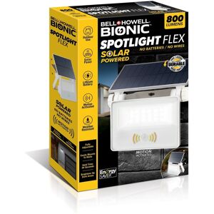 Bell & Howell Bell + Howell Bionic Spotlight Flex Pro 800 Lumens Solar Powered Motion Sensor Outdoor Security Light - 7 Daylight 5000K - 6500K 7 Bell & Howell Bell + Howell Bionic Spotlight Flex Pro 800 Lumens Solar Powered Motion Sensor Outdoor Security Light - 7 Daylight 5000K - 6500K 7