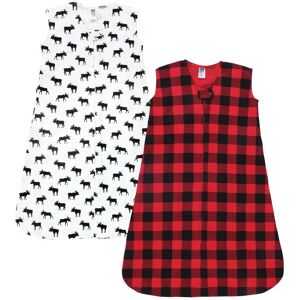 Hudson Baby Infant Boy Thermal Sleeveless Sleeping Bag 2pk, Buffalo Plaid Moose Buffalo Plaid Moose 12-18 Months Hudson Baby Infant Boy Thermal Sleeveless Sleeping Bag 2pk, Buffalo Plaid Moose Buffalo Plaid Moose 12-18 Months