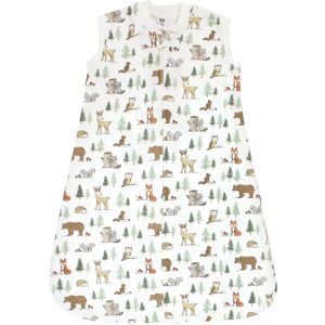 Hudson Baby Infant Boy Premium Quilted Sleeveless Sleeping Bag and Wearable Blanket, Forest Animals Forest Animals 18-24 Months Hudson Baby Infant Boy Premium Quilted Sleeveless Sleeping Bag and Wearable Blanket, Forest Animals Forest Animals 18-24 Months