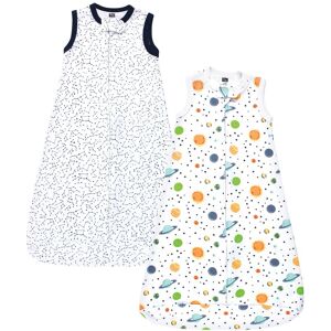 Hudson Baby Infant Boy Interlock Cotton Sleeveless Sleeping Bag, Space Space 12-18 Months Hudson Baby Infant Boy Interlock Cotton Sleeveless Sleeping Bag, Space Space 12-18 Months