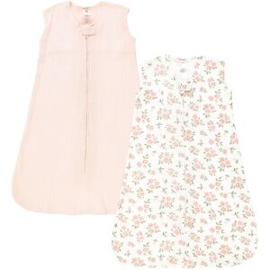 Hudson Baby Infant Girl Thermal Sleeveless Sleeping Bag 2pk, Soft Pink Sage Rose Soft Pink Sage Rose 12-18 Months Hudson Baby Infant Girl Thermal Sleeveless Sleeping Bag 2pk, Soft Pink Sage Rose Soft Pink Sage Rose 12-18 Months