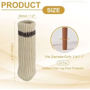 Unique Knitted Chair Leg Floor Protector, Black Furniture Chair Leg Socks Small Furniture Covers for Hardwood Floors Beige Unique Knitted Chair Leg Floor Protector, Black Furniture Chair Leg Socks Small Furniture Covers for Hardwood Floors Beige