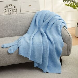 Cozy Potato® Coma Inducer® Blanket with Socks Calm Blue Throw Cozy Potato® Coma Inducer® Blanket with Socks Calm Blue Throw