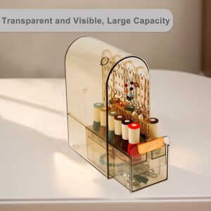 Unique Makeup Organizer Skincare Organizers Cosmetic Display Cases for Lotions Brown - 8.19 Brown 8.19 Unique Makeup Organizer Skincare Organizers Cosmetic Display Cases for Lotions Brown - 8.19 Brown 8.19