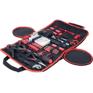 Stalwart 86-Piece Household Hand Tool Set - Kit with Screwdrivers, Pliers, Wrenches, and More - Includes Roll-Up Bag Red / Black See Desciption Stalwart 86-Piece Household Hand Tool Set - Kit with Screwdrivers, Pliers, Wrenches, and More - Includes Roll-Up Bag Red / Black See Desciption