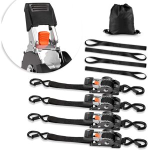 UIMOSO Retractable Ratchet Straps, 1 in x 6 ft, Tie Down Straps with S Hooks, 1200 lbs Break Strength - 1 in x 6 ft Black 1 in x 6 ft UIMOSO Retractable Ratchet Straps, 1 in x 6 ft, Tie Down Straps with S Hooks, 1200 lbs Break Strength - 1 in x 6 ft Black 1 in x 6 ft