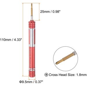 Unique 2pcs Precision Screwdriver 1.8mm Phillips Magnetic Head Pen Shape - Orange, Green Orange, Green 1.8mm Unique 2pcs Precision Screwdriver 1.8mm Phillips Magnetic Head Pen Shape - Orange, Green Orange, Green 1.8mm