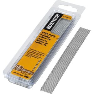 Stanley Bostitch Straight Strip Brad Nails Smooth Shank 3000 pk Black 1 inches high x 2 inches wide x 5 inches long Stanley Bostitch Straight Strip Brad Nails Smooth Shank 3000 pk Black 1 inches high x 2 inches wide x 5 inches long