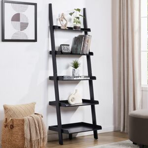 Convenience Concepts American Heritage Bookshelf Ladder Black 25 - 36 in Convenience Concepts American Heritage Bookshelf Ladder Black 25 - 36 in