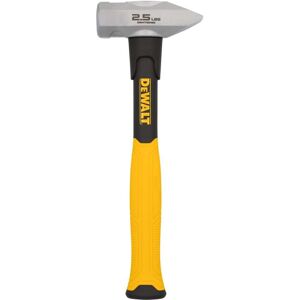 DeWalt 2.5 lb Steel Blacksmith Hammer 12 in. Fiberglass Handle Black DeWalt 2.5 lb Steel Blacksmith Hammer 12 in. Fiberglass Handle Black