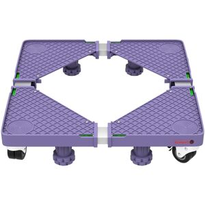 Multi Purpose Dolly With 4 feet, Locking Swivel Wheels, Levels and Adjustable Base for Moving - 1100 Lbs Capacity By Stalwart Purple 4 Legs Multi Purpose Dolly With 4 feet, Locking Swivel Wheels, Levels and Adjustable Base for Moving - 1100 Lbs Capacity By Stalwart Purple 4 Legs