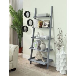 Convenience Concepts American Heritage Bookshelf Ladder Grey 25 - 36 in Convenience Concepts American Heritage Bookshelf Ladder Grey 25 - 36 in