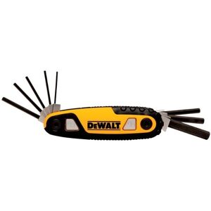 DeWalt SAE Folding & Locking Hex Key Set Multi 2 inches high x 9 inches wide x 7 inches long DeWalt SAE Folding & Locking Hex Key Set Multi 2 inches high x 9 inches wide x 7 inches long
