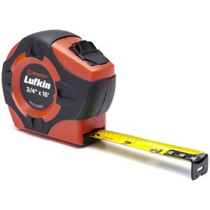 Lufkin P1000 Series 16 ft. L X 0.75 in. W Hi-Viz Tape Measure 1 pk - 16 ft. Orange, Black 16 ft. Lufkin P1000 Series 16 ft. L X 0.75 in. W Hi-Viz Tape Measure 1 pk - 16 ft. Orange, Black 16 ft.