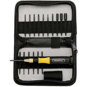 General Tools Multi-Size x 2 in. L Screwdriver Bit 18 pc. - 1.3 x 1.8 x 8.8 Black 2 inches high x 6 inches wide x 12 inches long General Tools Multi-Size x 2 in. L Screwdriver Bit 18 pc. - 1.3 x 1.8 x 8.8 Black 2 inches high x 6 inches wide x 12 inches long