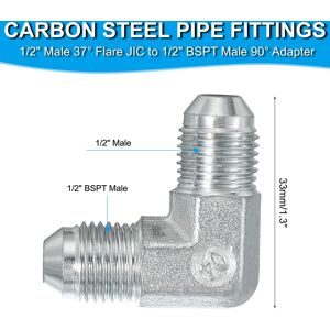 Unique Hex Reducing Nipple Connectors Pipe Adapter, Pipe Fitting Reducer Nipple Adapter Plated Steel Hydraulic Fittings - Silver Tone 1/2 Unique Hex Reducing Nipple Connectors Pipe Adapter, Pipe Fitting Reducer Nipple Adapter Plated Steel Hydraulic Fittings - Silver Tone 1/2