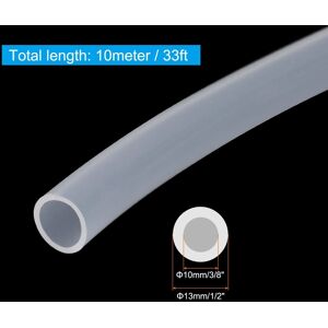 Unique Silicone Tubing High Pure Silicone Hose Tube Flexible Clear Pipe for Home Brewing Water Air Liquid - Transparent 3/8 Unique Silicone Tubing High Pure Silicone Hose Tube Flexible Clear Pipe for Home Brewing Water Air Liquid - Transparent 3/8