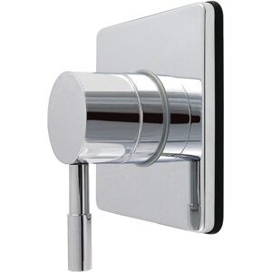 Kingston Brass Concord Single-Handle Six-Way Diverter Valve with Square Trim Kit Polished Chrome 4.31 In. L X 3.31 In. W X 5.16 In. H Kingston Brass Concord Single-Handle Six-Way Diverter Valve with Square Trim Kit Polished Chrome 4.31 In. L X 3.31 In. W X 5.16 In. H