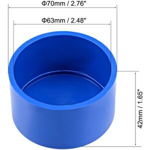 Unique Pipe Cap Fitting, Slip End Caps DWV(Drain Waste Vent) - Blue 63mm Unique Pipe Cap Fitting, Slip End Caps DWV(Drain Waste Vent) - Blue 63mm