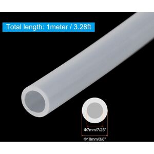 Unique Silicone Tubing, Silicone Hose Tube Flexible Pipe for Home Brewing Water Air Liquid Transfer - Transparent 7/25 Unique Silicone Tubing, Silicone Hose Tube Flexible Pipe for Home Brewing Water Air Liquid Transfer - Transparent 7/25