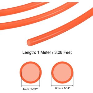 Unique PE Tubing, Flexible Water Tubing Polyethylene Hose Tube for Reverse Osmosis Systems Water Filters Orange 5/32 Unique PE Tubing, Flexible Water Tubing Polyethylene Hose Tube for Reverse Osmosis Systems Water Filters Orange 5/32