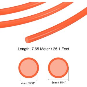 Unique PE Tubing, Flexible Water Tubing Polyethylene Hose Tube for Reverse Osmosis Systems Water Filters Orange 5/32 Unique PE Tubing, Flexible Water Tubing Polyethylene Hose Tube for Reverse Osmosis Systems Water Filters Orange 5/32