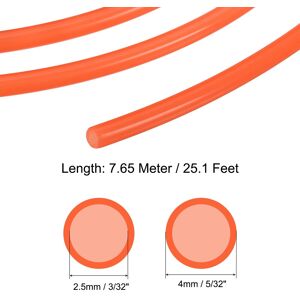 Unique PE Tubing, Flexible Water Tubing Polyethylene Hose Tube for Reverse Osmosis Systems Water Filters Orange 3/32 Unique PE Tubing, Flexible Water Tubing Polyethylene Hose Tube for Reverse Osmosis Systems Water Filters Orange 3/32