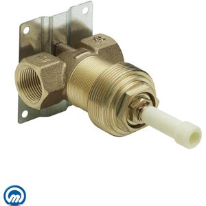 Moen 3/4 Inch IPS Volume Control Rough-In Valve from the M-PACT Natural 1.0 In. L X 1.0 In. W X 2.75 In. H Moen 3/4 Inch IPS Volume Control Rough-In Valve from the M-PACT Natural 1.0 In. L X 1.0 In. W X 2.75 In. H