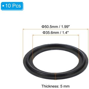 Unique Tri Clamps Gasket, Sanitary TC Tri Clamps Gasket Tri Pipe Rubber Ferrule Washers Tube Fittings O Ring 35.6mm ID x 50.5mm OD Unique Tri Clamps Gasket, Sanitary TC Tri Clamps Gasket Tri Pipe Rubber Ferrule Washers Tube Fittings O Ring 35.6mm ID x 50.5mm OD