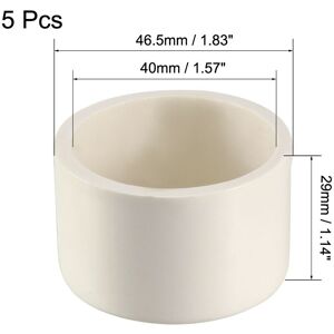 Unique Pipe Cap, Slip End DWV(Drain Waste Vent) - White - 40mm,5Pcs White 40mm,5Pcs Unique Pipe Cap, Slip End DWV(Drain Waste Vent) - White - 40mm,5Pcs White 40mm,5Pcs