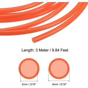 Unique PE Tubing, Flexible Water Tubing Polyethylene Hose Tube for Reverse Osmosis Systems Water Filters Orange 3/16 Unique PE Tubing, Flexible Water Tubing Polyethylene Hose Tube for Reverse Osmosis Systems Water Filters Orange 3/16