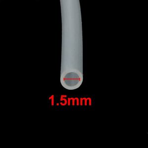 Unique 1mm x 2mm High Temperature Resistant Flexible Silicone Tube Pipe 4 Meter Length 1.5mm x 3mm Unique 1mm x 2mm High Temperature Resistant Flexible Silicone Tube Pipe 4 Meter Length 1.5mm x 3mm