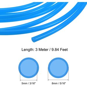 Unique PE Tubing, Flexible Water Tubing Polyethylene Hose Tube for Reverse Osmosis Systems Water Filters Blue 3/16 Unique PE Tubing, Flexible Water Tubing Polyethylene Hose Tube for Reverse Osmosis Systems Water Filters Blue 3/16