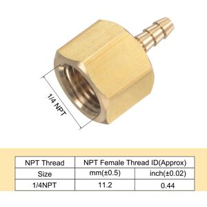 Unique Brass Hose Fitting Barb Pipe Connector with Stainless Steel Hose Clamp - Gold, Silver 1/8 Unique Brass Hose Fitting Barb Pipe Connector with Stainless Steel Hose Clamp - Gold, Silver 1/8