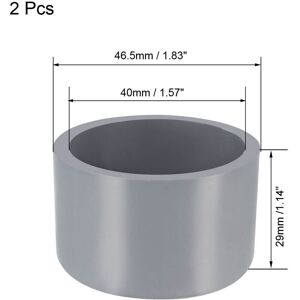 Unique Pipe Cap, Slip End Caps DWV(Drain Waste Vent) Gray 40mm Unique Pipe Cap, Slip End Caps DWV(Drain Waste Vent) Gray 40mm