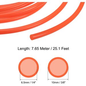 Unique PE Tubing, Flexible Water Tubing Polyethylene Hose Tube for Reverse Osmosis Systems Water Filters Orange 1/4 Unique PE Tubing, Flexible Water Tubing Polyethylene Hose Tube for Reverse Osmosis Systems Water Filters Orange 1/4