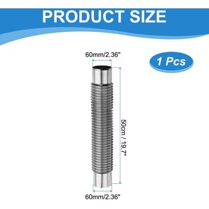 Unique 90 Degree Bendable Stove Pipe, Stainless Steel Tent Elbow Stove Chimney Pipe Flue Extension - 6x50cm 1 Pcs 6x50cm Unique 90 Degree Bendable Stove Pipe, Stainless Steel Tent Elbow Stove Chimney Pipe Flue Extension - 6x50cm 1 Pcs 6x50cm