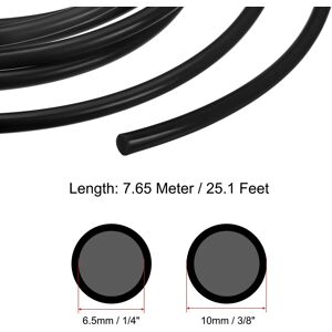 Unique PE Tubing, Flexible Water Tubing Polyethylene Hose Tube for Reverse Osmosis Systems Water Filters Black 1/4 Unique PE Tubing, Flexible Water Tubing Polyethylene Hose Tube for Reverse Osmosis Systems Water Filters Black 1/4