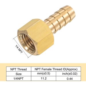 Unique Brass Hose Fitting Barb Pipe Connector with Stainless Steel Hose Clamp - Gold, Silver 3/8 Unique Brass Hose Fitting Barb Pipe Connector with Stainless Steel Hose Clamp - Gold, Silver 3/8