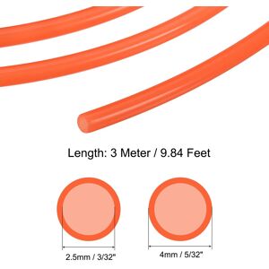 Unique PE Tubing, Flexible Water Tubing Polyethylene Hose Tube for Reverse Osmosis Systems Water Filters Orange 3/32 Unique PE Tubing, Flexible Water Tubing Polyethylene Hose Tube for Reverse Osmosis Systems Water Filters Orange 3/32
