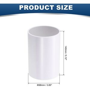 Unique Straight Inline Duct Connector Plastic Dryer Hose Connectors Pipe Fitting Adapter Coupling - White 4 inch Unique Straight Inline Duct Connector Plastic Dryer Hose Connectors Pipe Fitting Adapter Coupling - White 4 inch