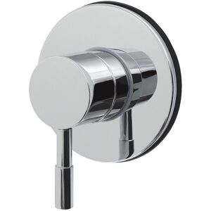 Kingston Brass Concord Single-Handle Six-Way Diverter Valve with Round Trim Kit Polished Chrome 4.31 In. L X 3.31 In. W X 5.16 In. H Kingston Brass Concord Single-Handle Six-Way Diverter Valve with Round Trim Kit Polished Chrome 4.31 In. L X 3.31 In. W X 5.16 In. H