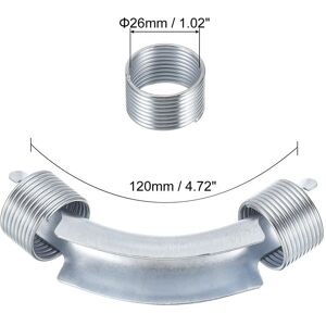 Unique PEX Tube Bend Support, PEX Tube Metal 90 Degree Elbow Bend Support with Spring for PEX Pipe Tubing - Silver 20mm, 5Pcs Unique PEX Tube Bend Support, PEX Tube Metal 90 Degree Elbow Bend Support with Spring for PEX Pipe Tubing - Silver 20mm, 5Pcs