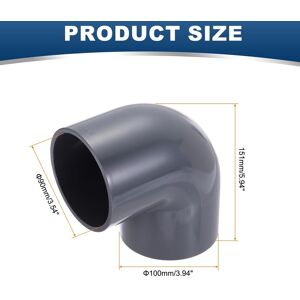 Unique Duct Connector, Plastic Dryer Hose Connector Pipe Fitting Adapter Coupling Gray 4 Unique Duct Connector, Plastic Dryer Hose Connector Pipe Fitting Adapter Coupling Gray 4