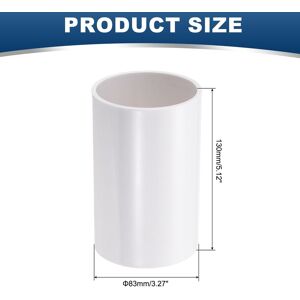 Unique Straight Inline Duct Connector Plastic Dryer Hose Connectors Pipe Fitting Adapter Coupling - White 3 inch Unique Straight Inline Duct Connector Plastic Dryer Hose Connectors Pipe Fitting Adapter Coupling - White 3 inch