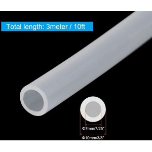Unique Silicone Tubing, Silicone Hose Tube Flexible Pipe for Home Brewing Water Air Liquid Transfer - Transparent 7/25 Unique Silicone Tubing, Silicone Hose Tube Flexible Pipe for Home Brewing Water Air Liquid Transfer - Transparent 7/25