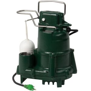 Zoeller Flow-Mate 1/2 HP Automatic Submersible Effluent Pump Natural 7.75 In. W X 12.25 In. H X 12.6 In. D Zoeller Flow-Mate 1/2 HP Automatic Submersible Effluent Pump Natural 7.75 In. W X 12.25 In. H X 12.6 In. D