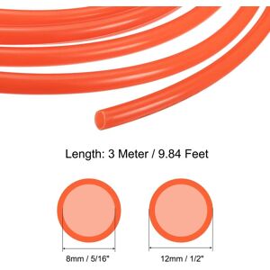 Unique PE Tubing, Flexible Water Tubing Polyethylene Hose Tube for Reverse Osmosis Systems Water Filters Orange 5/16 Unique PE Tubing, Flexible Water Tubing Polyethylene Hose Tube for Reverse Osmosis Systems Water Filters Orange 5/16
